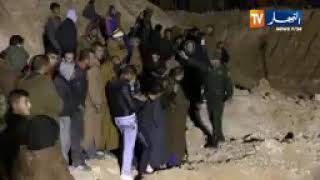 عملية انقاذ الشاب عياش الذي سقط في البئر الارتوازي بالمسيلة