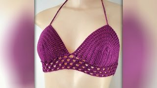 Топ (лиф) крючком для начинающих. top (bodice) crochet