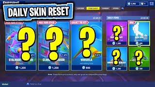 The NEW DAILY Items In Fortnite: Battle Royale! (Skin Reset #129)