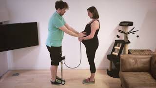 Making a baby: Pregnancy bike pump time-lapse video - Emi!