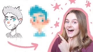 DRAW THIS AGAIN! Перерисовываю работу подписчицы)