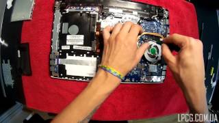 Как разобрать и почистить ноутбук Sony Vaio SVE151J11V (Disassemble Sony Vaio SVE151J11V)