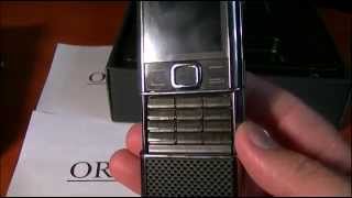 Nokia 8800 carbon arte (материнская плата от nokia 6600 slide)