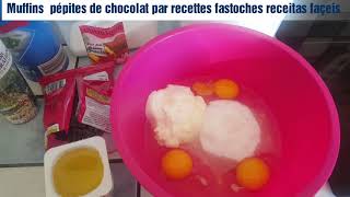 Muffins  pépites chocolat