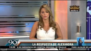 Alexandra Horler responde fuerte y claro sobre su amistad con Pavón