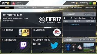 FIFA 17 Web App!!! First FIFA 17 Packs!! Insane 84 Rated Player Pull!!