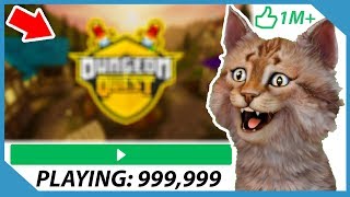 World's Most Popular Roblox Game! (Dungeon Quest)