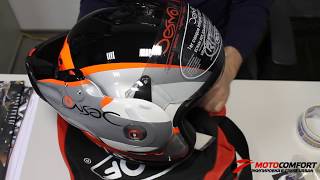 Шлем модуляр Roof Desmo. Распаковка и обзор.