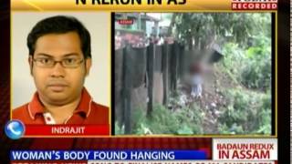 Woman's body found hanging on tree in Assam