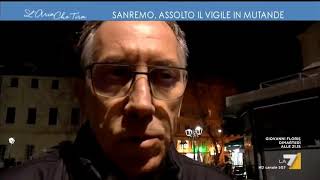 Sanremo, assolto il Vigile in mutande