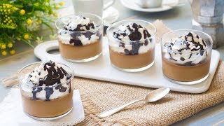 Panna Cotta al Caffè - Ricetta Dolci in Bicchiere Senza Cottura - 55Winston55