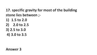 bBUILDING MATERIALS  OBJECTIVE QUESTIONS || CIVIL ENGINEERING OBJECTIVE
