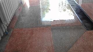 Полы из мраморной крошки .