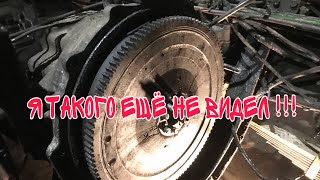 Я ТАКОГО НЕ ВИДЕЛ !!! Оборвало маховик от коленвала на машине КАМАЗ !!! Укрыл камаз под покраску ...