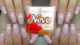 Melhor técnica do mundo! UNHAS POSTIÇAS COM PAPEL HIGIÊNICO e Maizena 2TÉCNICAS DE UNHA CASEIRA