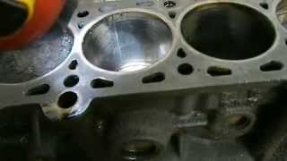 KIA Shuma II (spectra) - разборка двигателя (s6d).