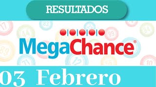 Loteria Mega Chance Resultado de hoy 03 de Febrero del 2020