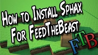How to install Sphax PureBDcraft for Feed the Beast / YogCraft / Direwolf20 / Mindcrack