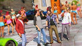 GTA V : VIDA DE FAMOSO - FESTA NA PLAYBOY E DEU RUIM OU BOM?!?! - #91
