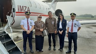 Indonesia Terang menuju Solo   Jawa Tengah dengan Private Jet Imza Airlines
