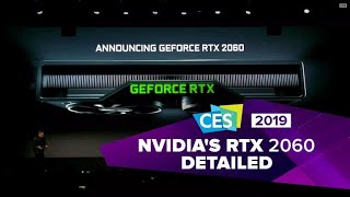 Nvidia's CES 2019 press conference reveals RTX 2060 pricing, release date