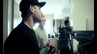 Semwise in de studio met Sticks, Rico en A.R.T.