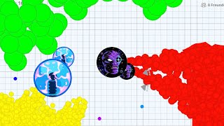 AGARIO MOBILE 10000 MASS IN 1 SECOND! (Agar.io Mobile)