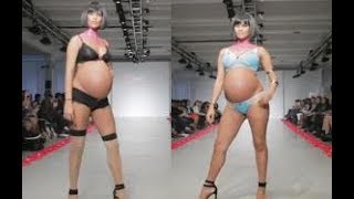Paris Fashion Pregnant Women Clothes-lingerie at lingerie fashion week