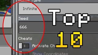 Top 10 Minecraft Scary Worlds! (Top Scary Minecraft Seeds)