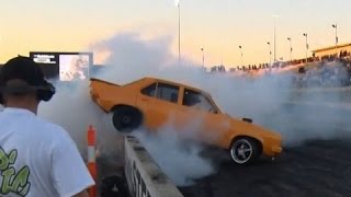 Burnout comp willowbank Raceway 8/4/2017