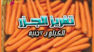 الحقي خزني الجزر بطريقتين ||  تفريز الجزر