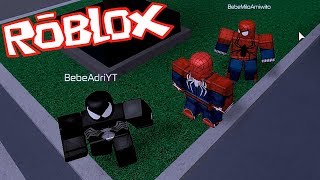 LOS AMIWITOS SPIDERMAN EN ROBLOX | BEBE VITA HOMBRE ARAÑA CON ADRI PS4 VITA ROLEPLAY IOS APK