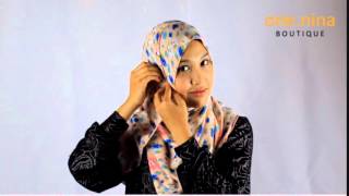 One.nina tutorial Instant Shawl Butterfly