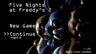 Five Nights at Freddy's 2 . Пытаюсь не орнуть. ФНАФ прохождение 1.