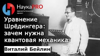 Виталий Бейлин - Структура материи 6. Уравнение Шрёдингера. Зачем нужна квантовая механика