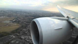 Approach & landing runway 08R - Paris CDG - Air Austral 777-300ER
