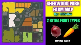 Farming Simulator 19 - Sherwood Park Farm Map v2.1 "Map Mod Review"