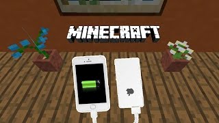 КАК СДЕЛАТЬ POWER BANK В МАЙНКРАФТ БЕЗ МОДОВ И БЕЗ КОМАНДНЫХ БЛОКОВ ?