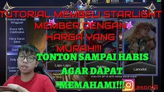 STARLIGHT MEMBER MOBILE LEGENDS MURAH |TUTORIAL BELI STARLIGHT SKIN ROGER [ANUBIS] FEBUARI 2018 MRAH