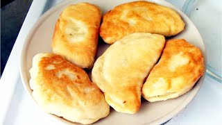 ПИРОЖКИ С МЯСОМ И КАРТОШКОЙ ВИДЕО РЕЦЕПТ ЖАРЕНЫЕ НА СКОВОРОДЕ