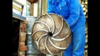 Печь из бочки