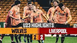 Jordao and Dadashov on target for the under-23s! | Wolves 2-2 Liverpool highlights