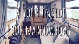 Take a look inside our narrowboat - Boat tour & renovations - Episode 5