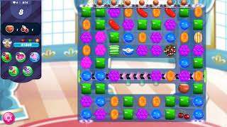 Candy Crush 674 walkthrough (bizarre level; VERY HARD)