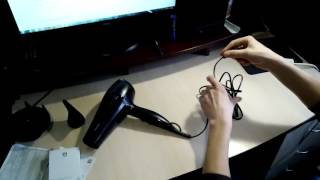 Распаковка обзор фена Philips BHD176 DryCare Advanced