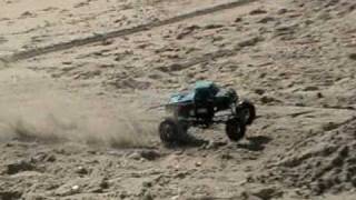 Brushless HPI Wheely King Beach Drifting and Jumping