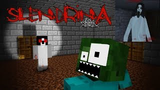 Monster School : SCARY SLENDRINA THE CELLAR CHALLENGE - Minecraft Animation