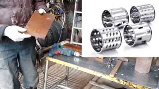 ОТВЕТ ПОДПИСЧИКУ:  Как сделать барабан для терки? / how to create a grater