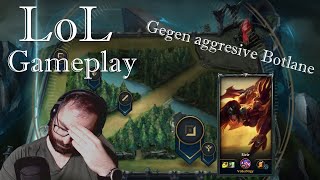 Gegen aggressive Botlane | LoL | German | Patch 9.24
