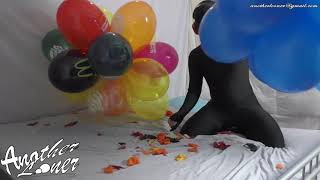 Riding Q18 & Popping Star Wars Balloon Leftovers (Ses 28, Vid 4)